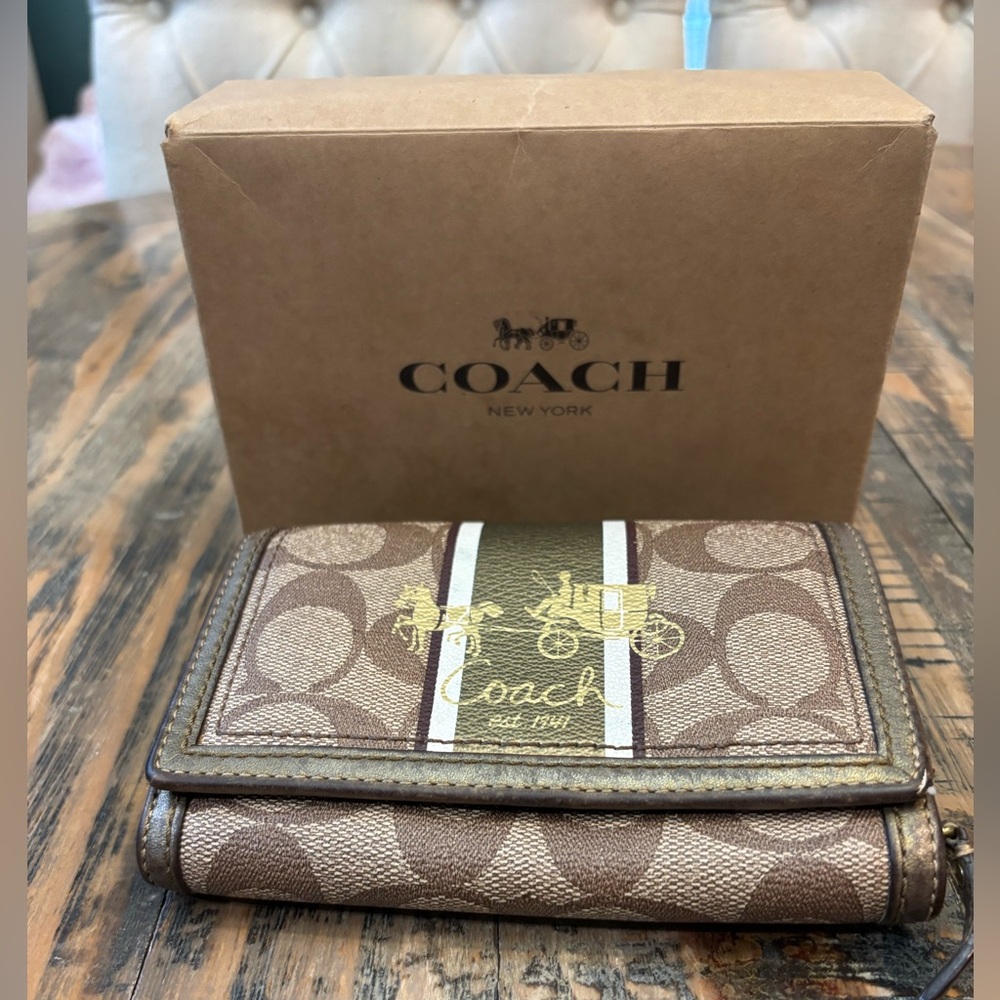 Coach New York Signature Wallet